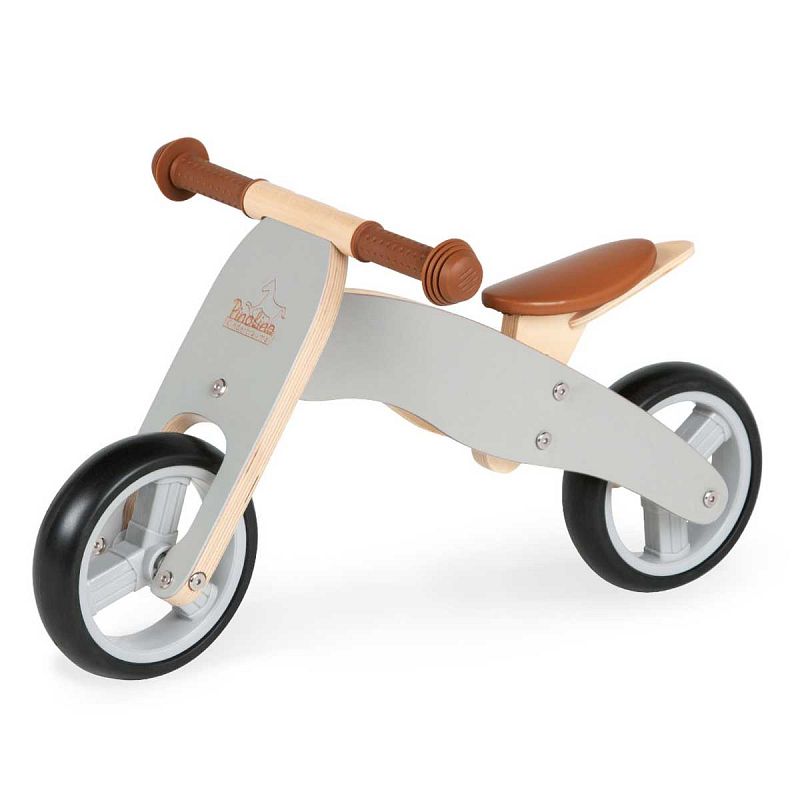 Drveni bicikl bez pedala & tricikl Pinolino Charlie sivi 3