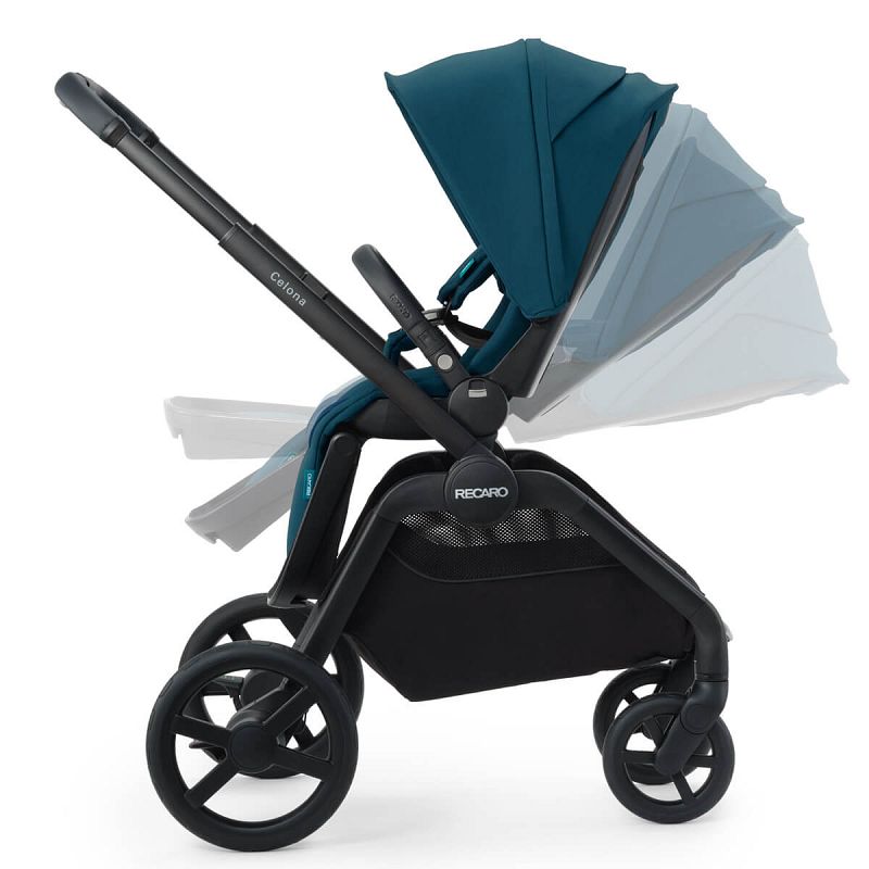 Dječja kolica 4u1 RECARO Celona + autosjedalica Avan + Isofix [Sweet Curry] 23