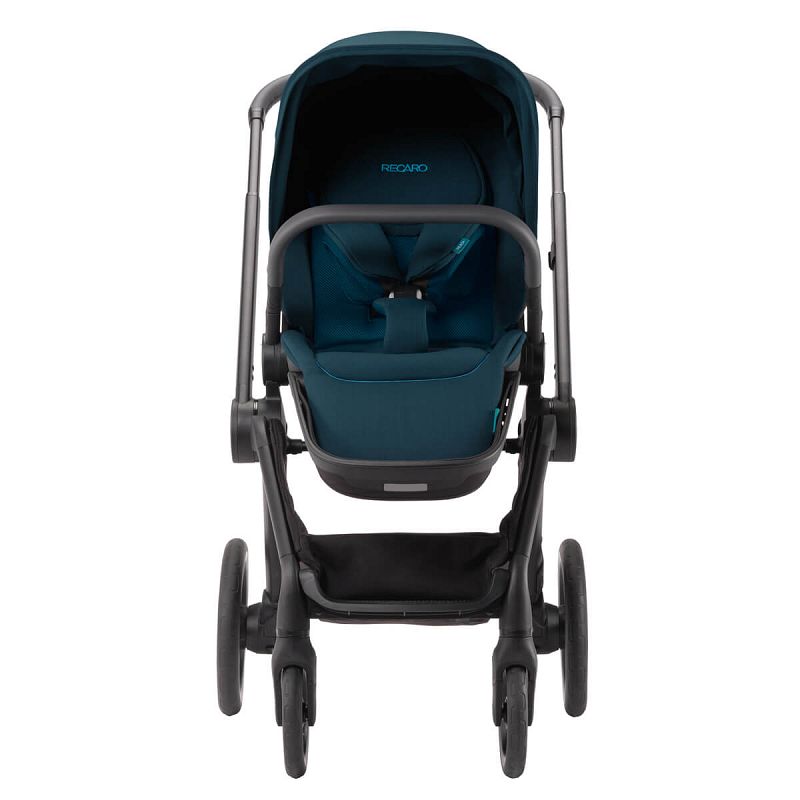 Dječja kolica 4u1 RECARO Celona + autosjedalica Avan + Isofix [Sweet Curry] 5