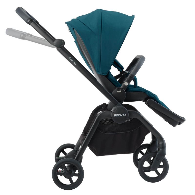 Dječja kolica 4u1 RECARO Sadena + sjedalica Avan + Isofix [Silent Grey] 14