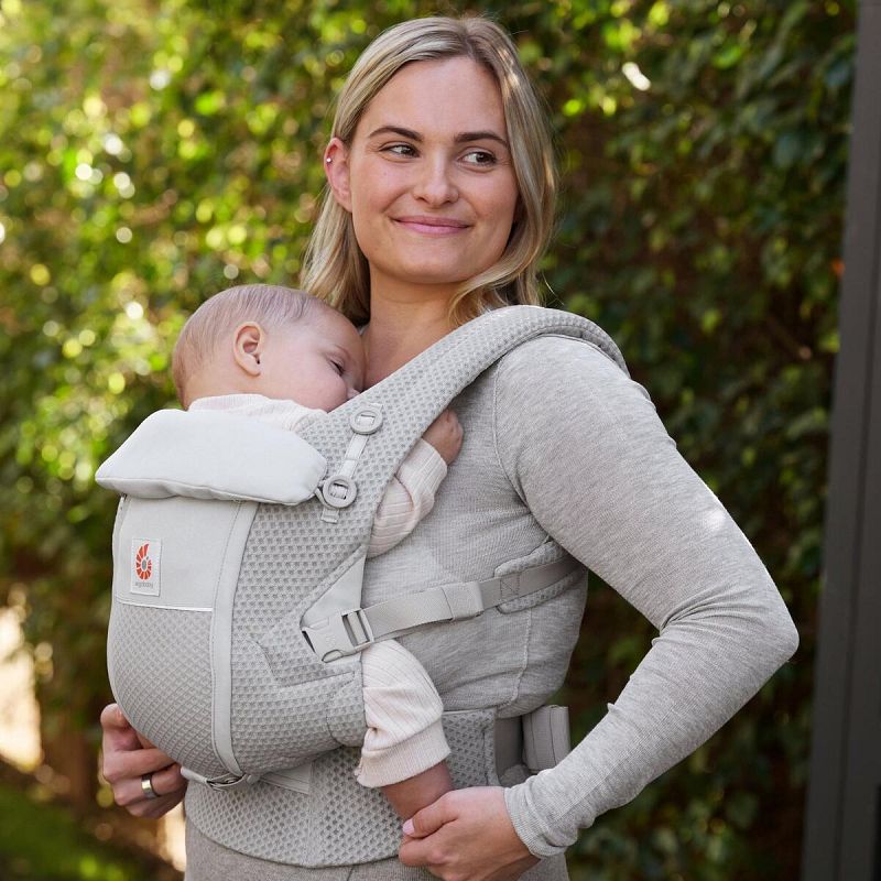 Nosiljka Ergobaby Adapt Soft Flex Mesh Biserno siva 2