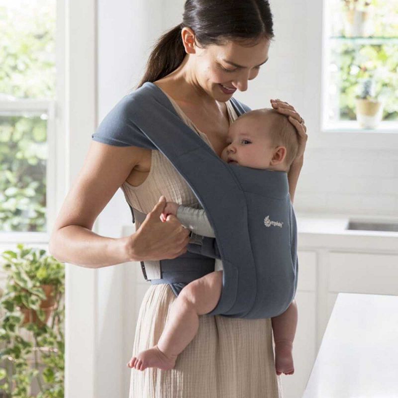 Nosiljka Ergobaby Embrace Heather Oxford Blue, plava 5