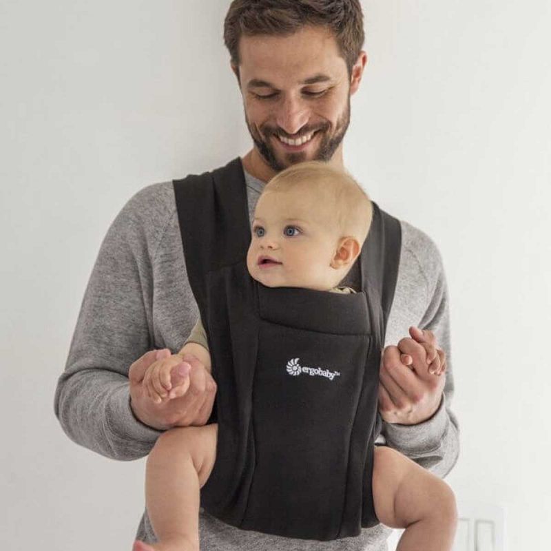 Nosiljka Ergobaby Embrace Heather Crna 7