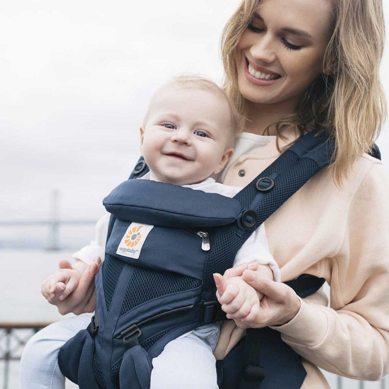 Nosiljka Ergobaby Cool Air Omni 360 Ponoćno plava 5