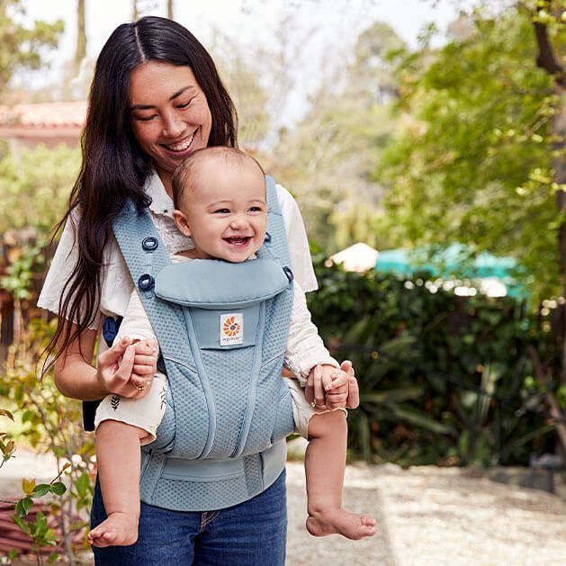 Nosiljka Ergobaby Omni Breeze Slate plava 5