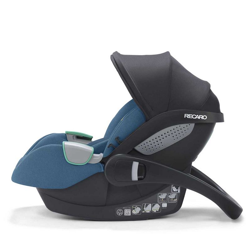 Dječja autosjedalica RECARO Avan i-Size [40 – 83 cm] Steel Blue + Isofix baza 2