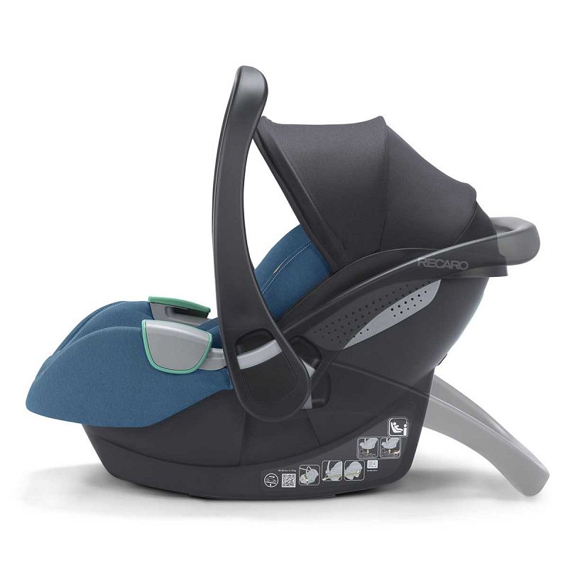 Dječja autosjedalica RECARO Avan i-Size [40 – 83 cm] Steel Blue + Isofix baza 3