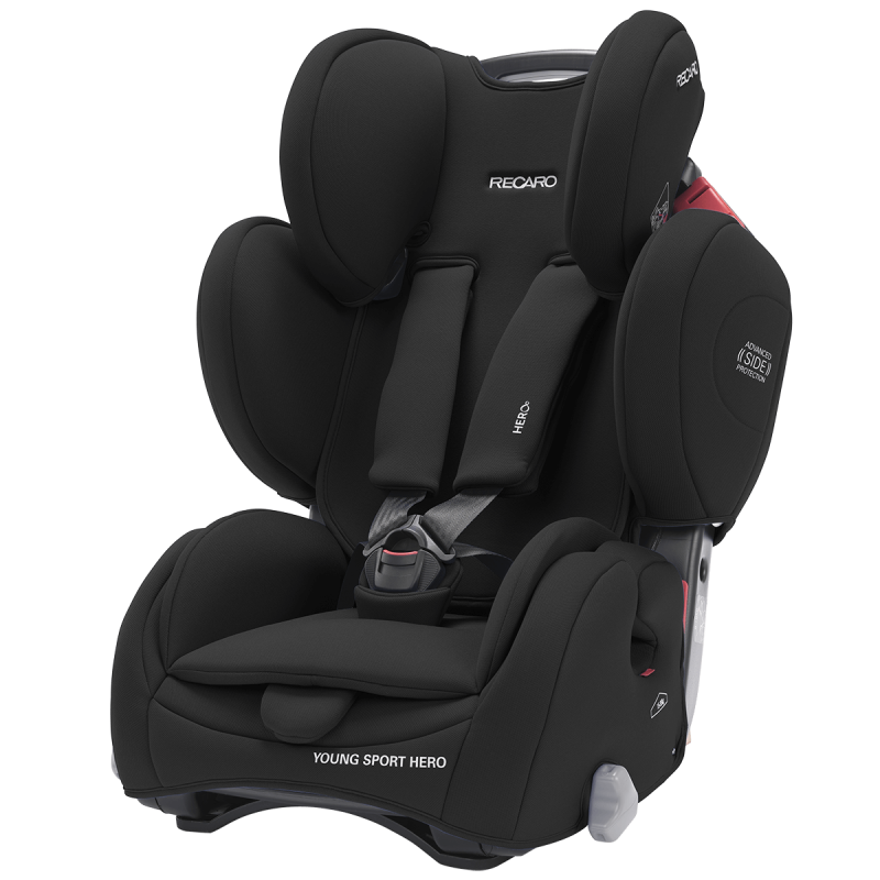 Dječja autosjedalica RECARO Young Sport Hero [9-36 kg] Core Deep Black