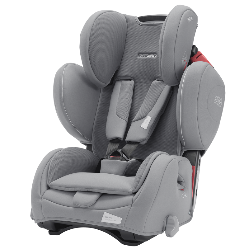 Dječja autosjedalica RECARO Young Sport Hero [9-36 kg] Prime Silent Grey