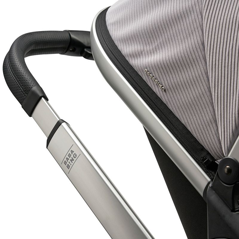 Dječja kolica 3u1 Bababing Raffi Vapour Grey + RECARO Avan 16