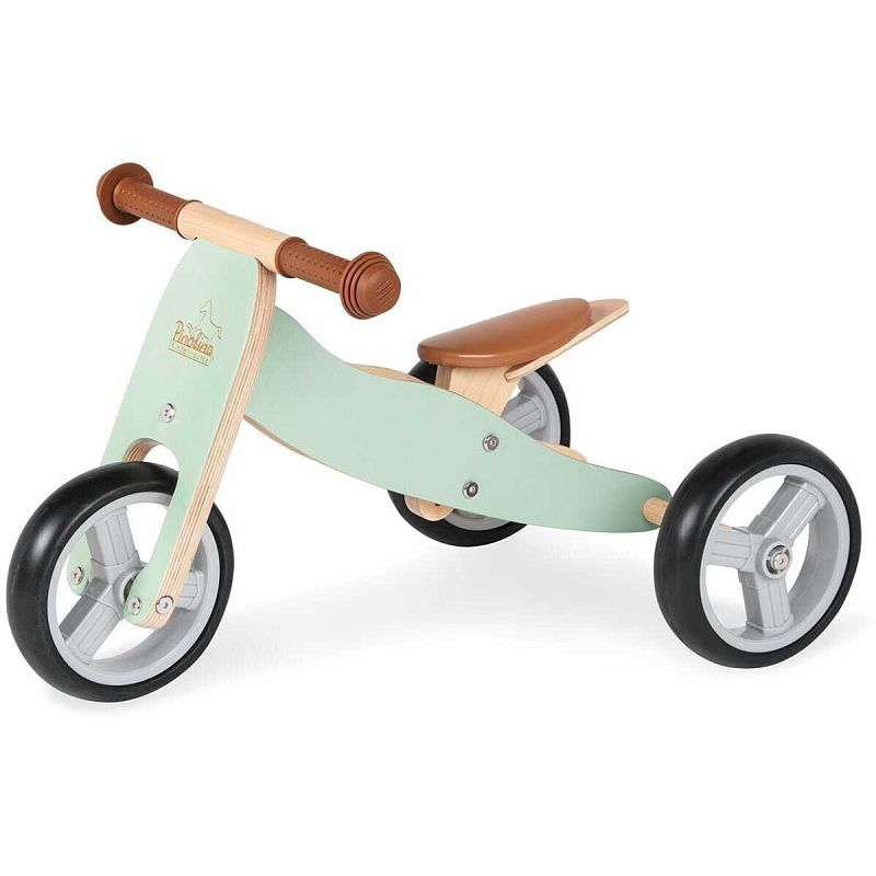 Drveni bicikl bez pedala & tricikl Pinolino Charlie zeleni 1