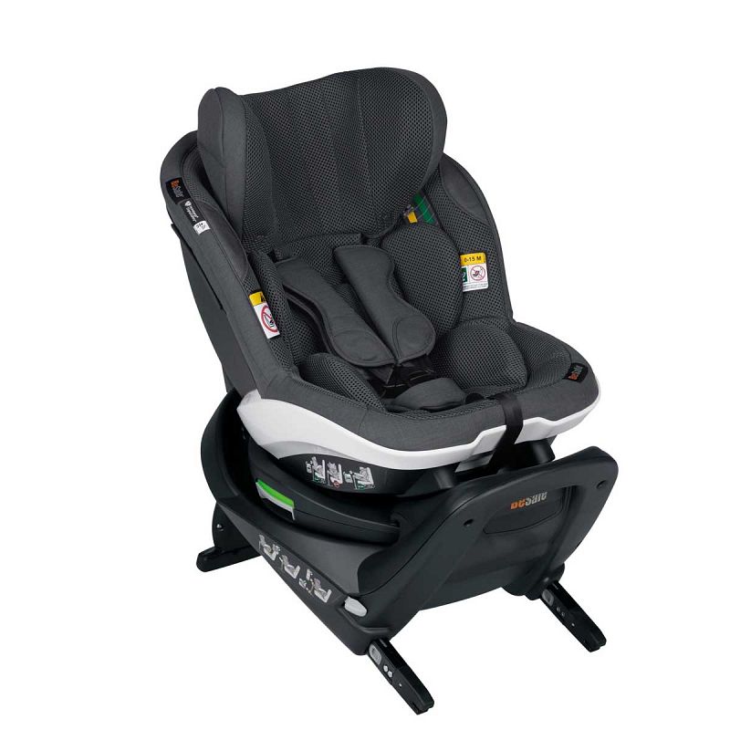 Dječja autosjedalica BeSafe iZi Turn M i-Size [61-105 cm] Anthracite Mesh Tamno siva 2
