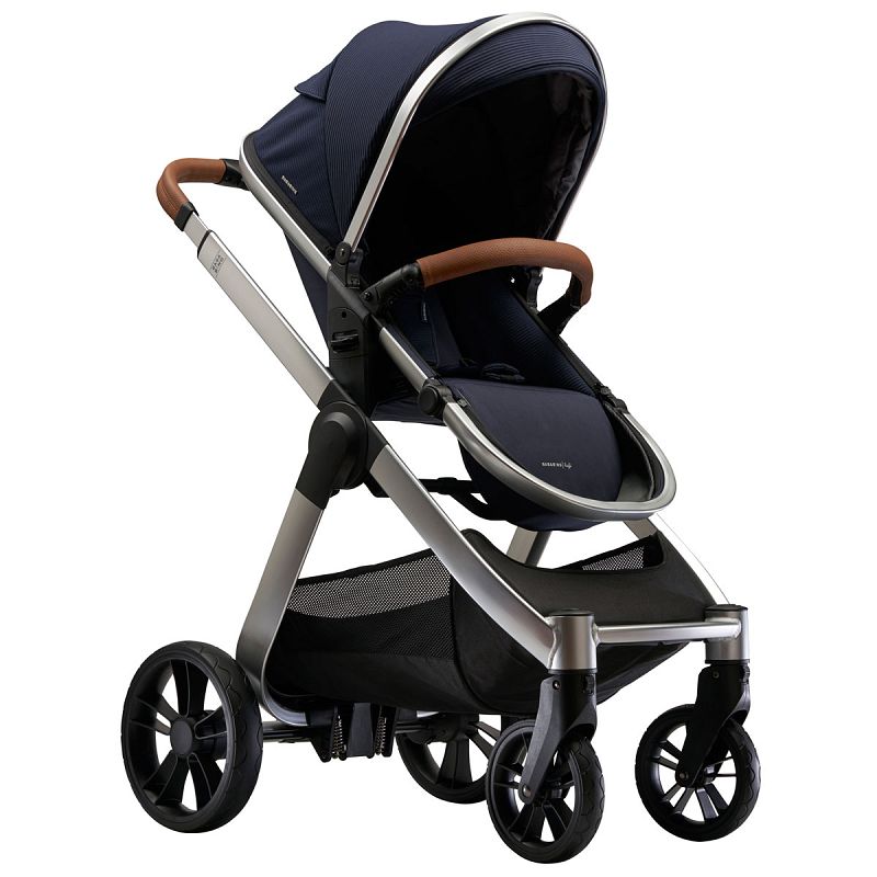 Dječja kolica 4u1 Bababing Raffi Navy Blue + RECARO Avan + Isofix 7