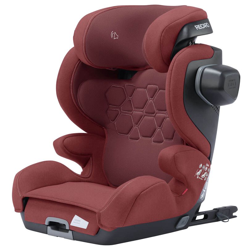 Dječja autosjedalica RECARO Mako Elite 2 i-Size [100 – 150 cm] Iron Red + Air 3