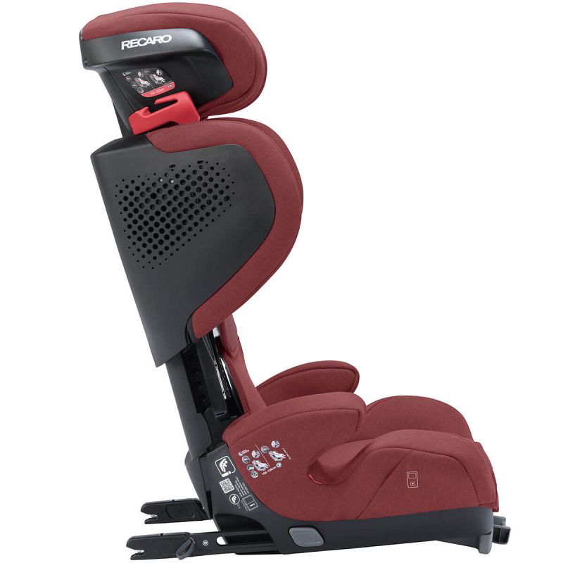 Dječja autosjedalica RECARO Mako Elite 2 i-Size [100 – 150 cm] Iron Red + Air 5