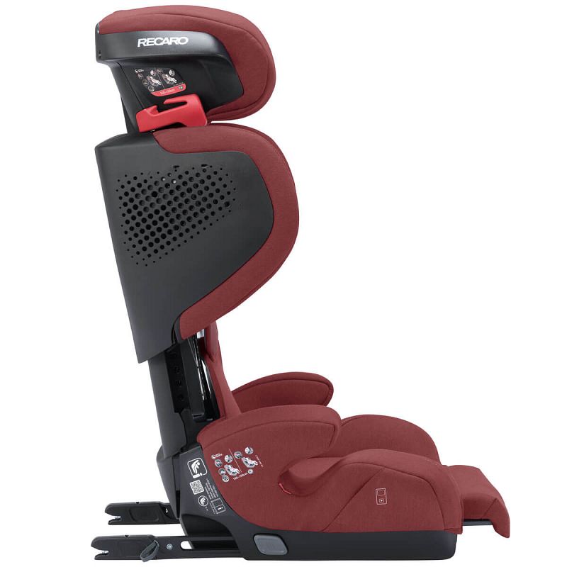 Dječja autosjedalica RECARO Mako Elite 2 i-Size [100 – 150 cm] Iron Red + Air 6