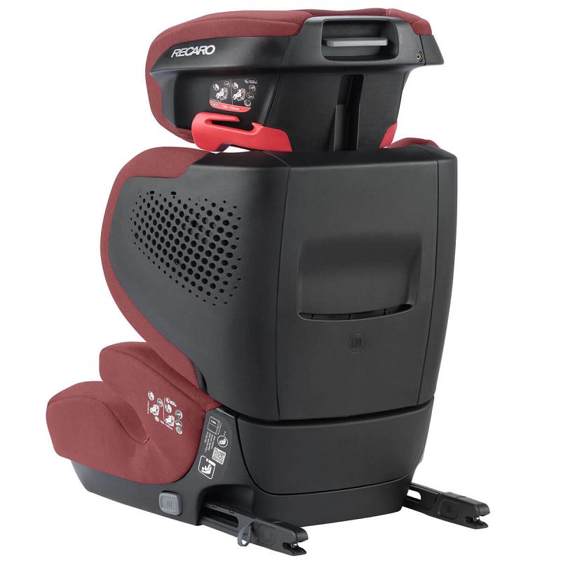 Dječja autosjedalica RECARO Mako Elite 2 i-Size [100 – 150 cm] Iron Red + Air 10