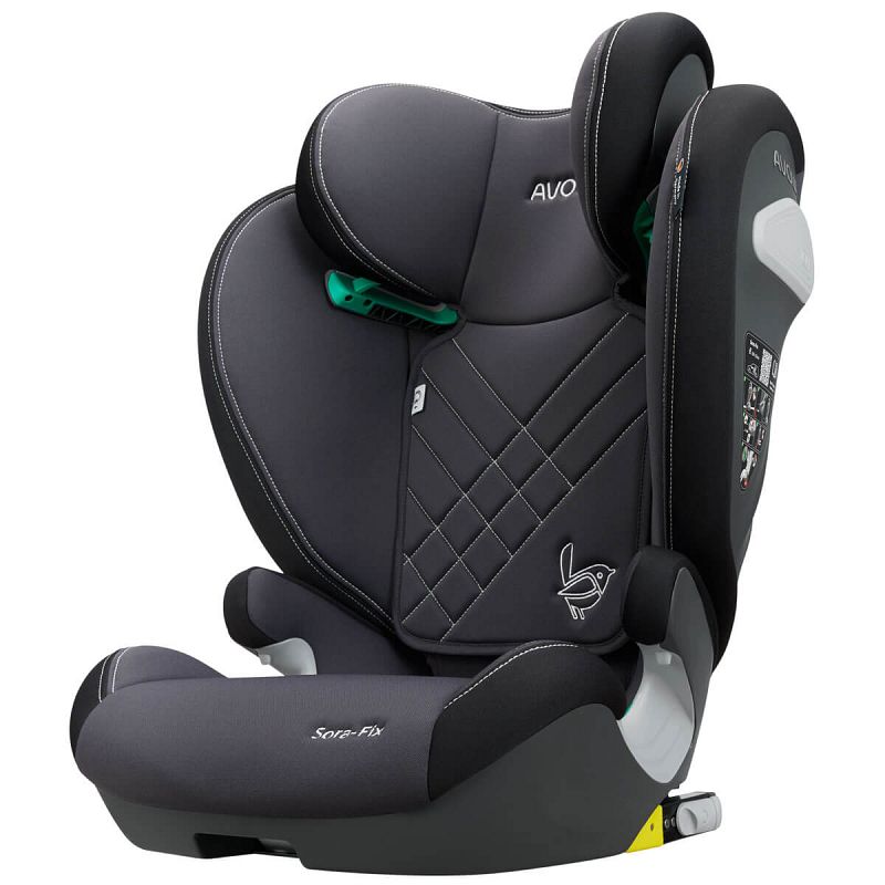 Dječja autosjedalica AVOVA Sora-Fix i-Size [100-150 cm] Grey Black 10