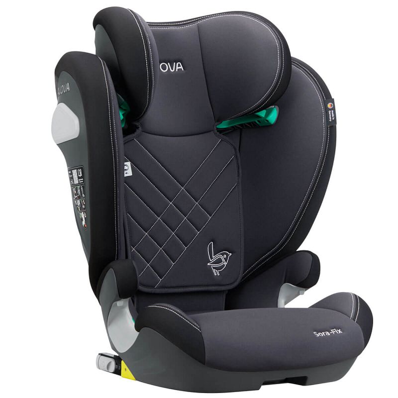 Dječja autosjedalica AVOVA Sora-Fix i-Size [100-150 cm] Grey Black 8
