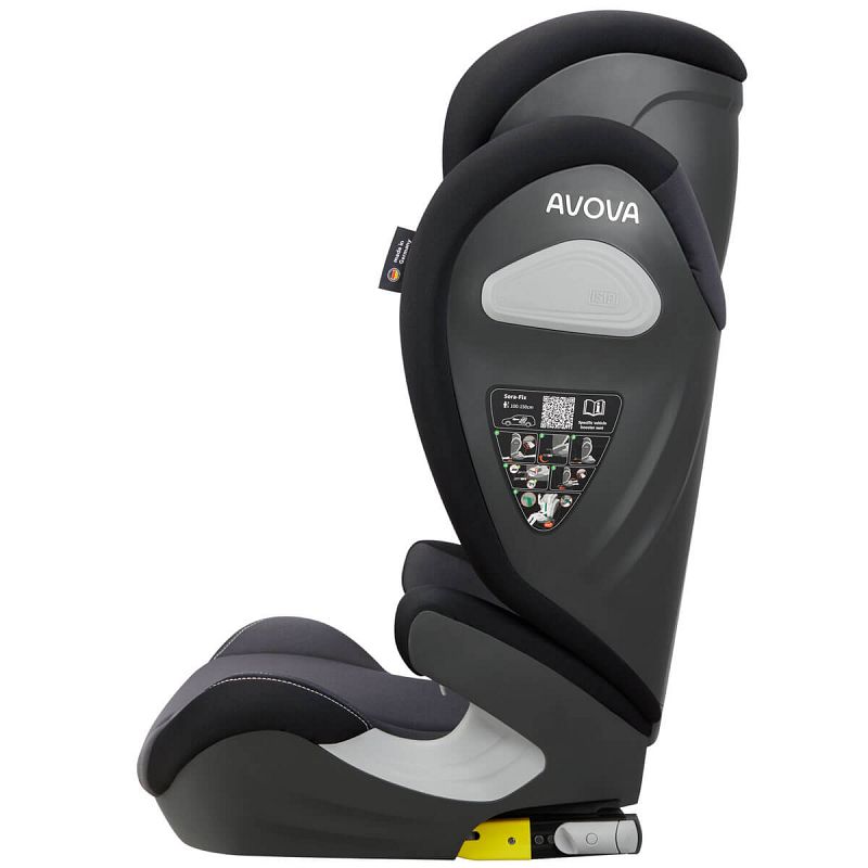 Dječja autosjedalica AVOVA Sora-Fix i-Size [100-150 cm] Grey Black 6