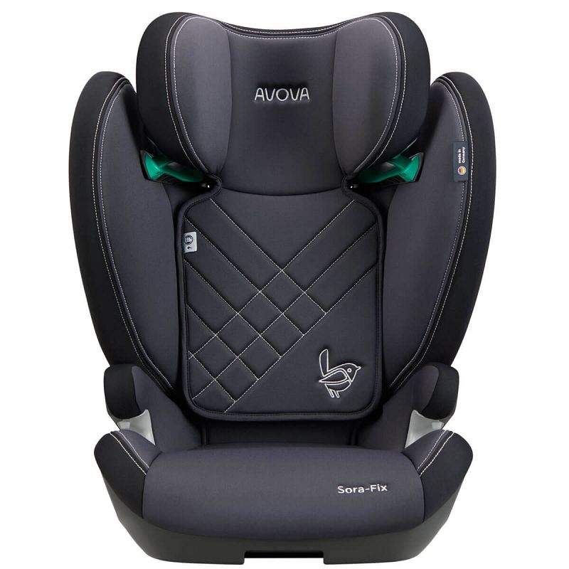 Dječja autosjedalica AVOVA Sora-Fix i-Size [100-150 cm] Grey Black 2