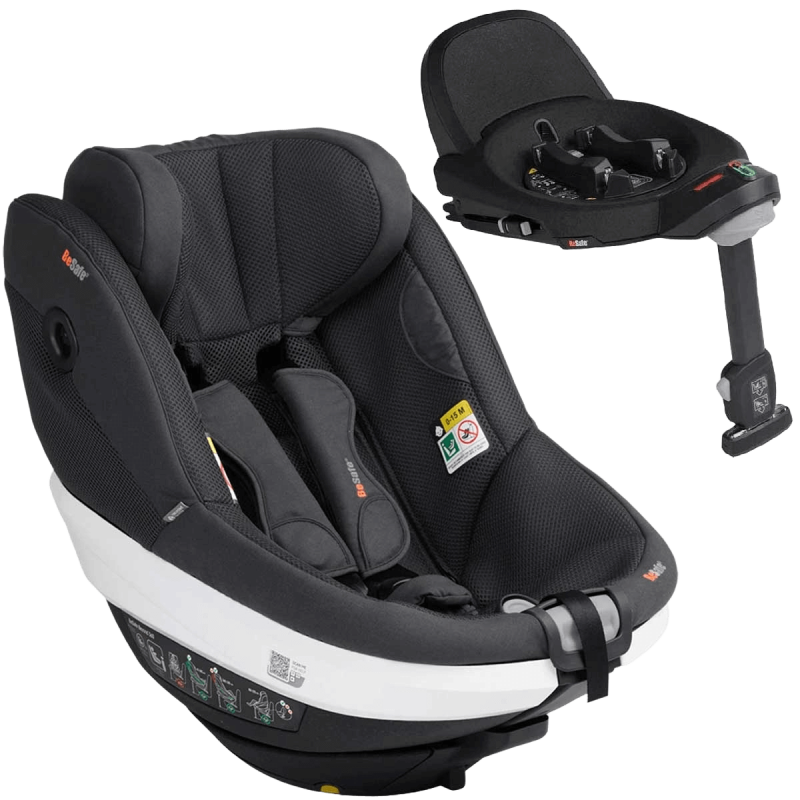 Dječja autosjedalica BeSafe Beyond 360 [61-125 cm] Anthracite Mesh + baza