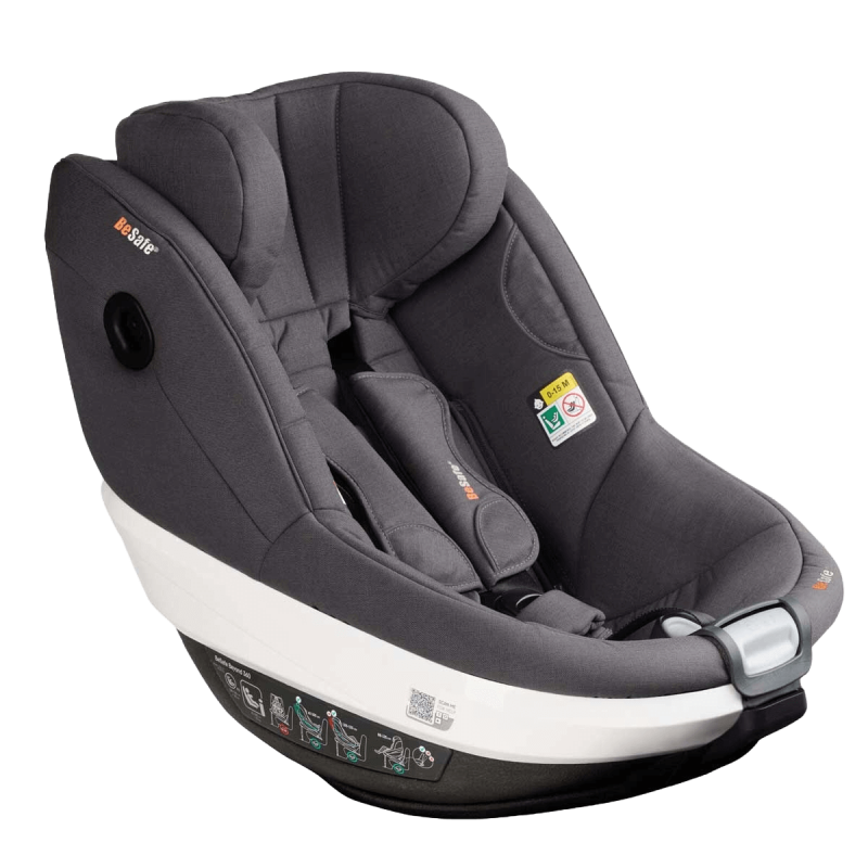 Dječja autosjedalica BeSafe Beyond 360 [61-125 cm] Dark Grey Melange
