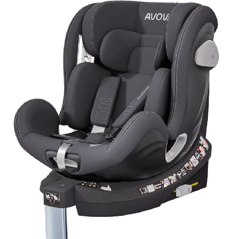 Dječja autosjedalica Avova Swan Fix i-Size [40-125 cm] Koala Grey
