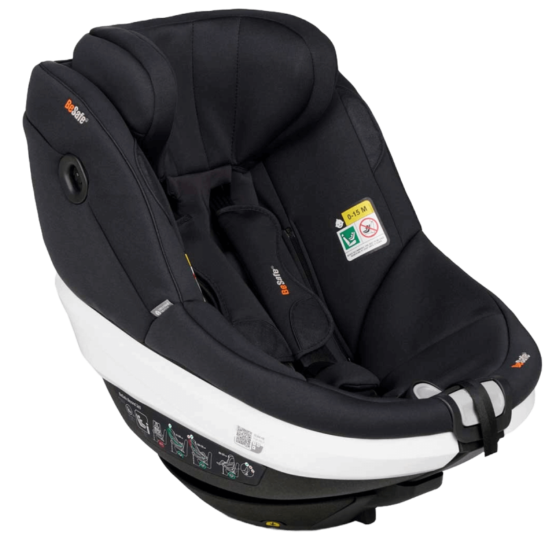 Dječja autosjedalica BeSafe Beyond 360 [61-125 cm] Black Soft Breeze