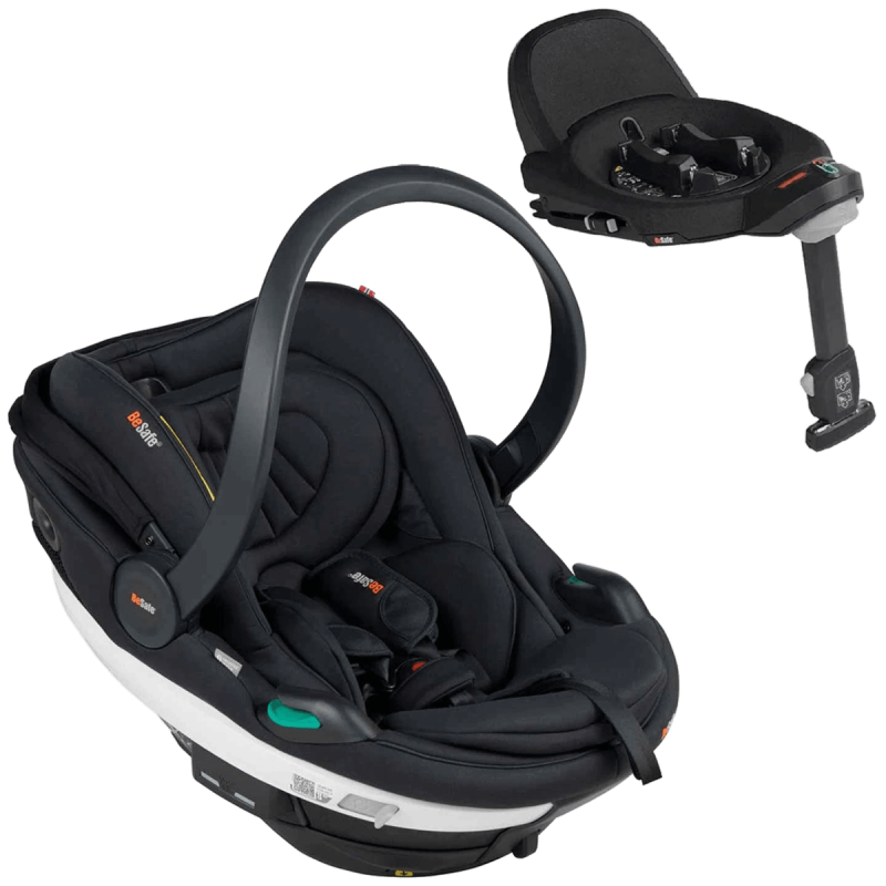 Dječja autosjedalica BeSafe Go Beyond [40-87 cm] Black Soft Breeze + Baza