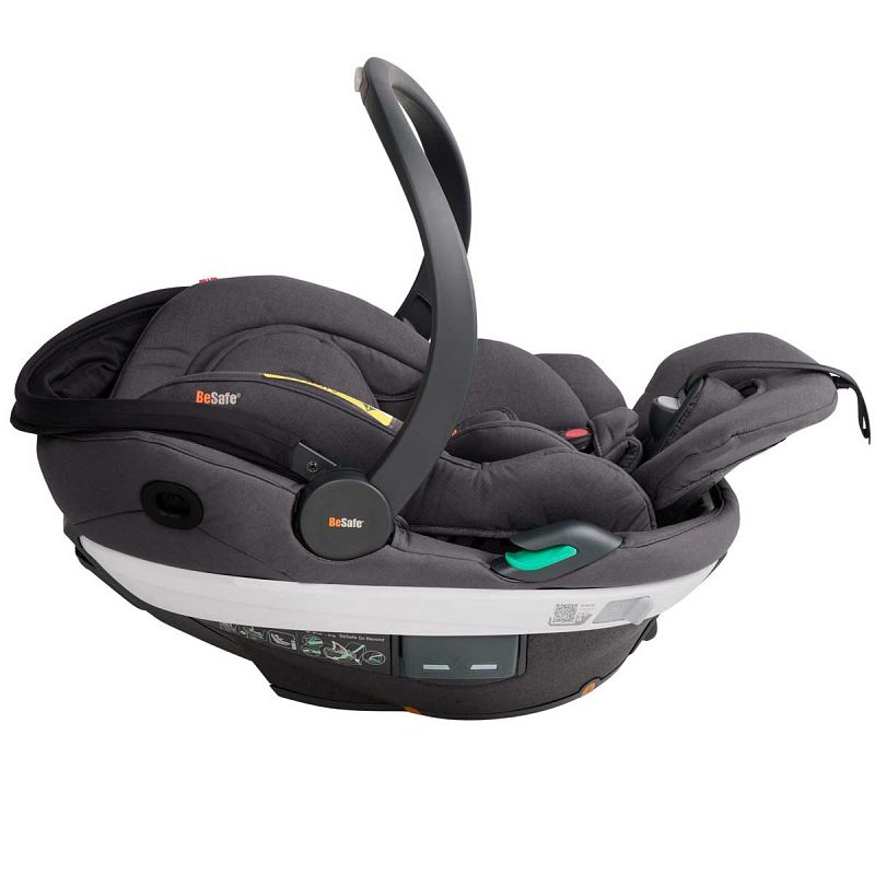 Dječja autosjedalica BeSafe Go Beyond [40-87 cm] Dark Grey Melange + Baza 1