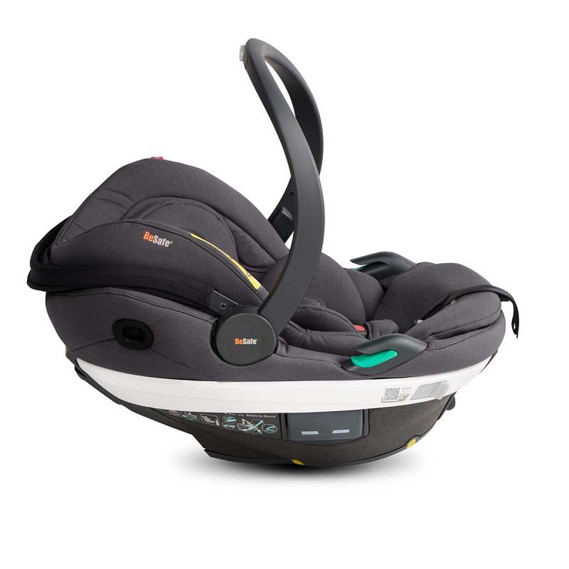 Dječja autosjedalica BeSafe Go Beyond [40-87 cm] Dark Grey Melange + Baza 2