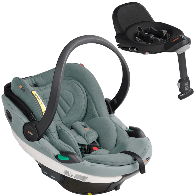 Dječja autosjedalica BeSafe Go Beyond [40-87 cm] Sea Green Melange + Baza