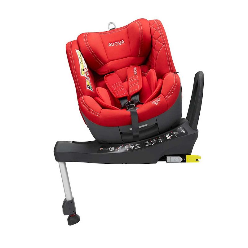 Dječja autosjedalica AVOVA Sperber-Fix 61 [61-105 cm] Maple Red 3