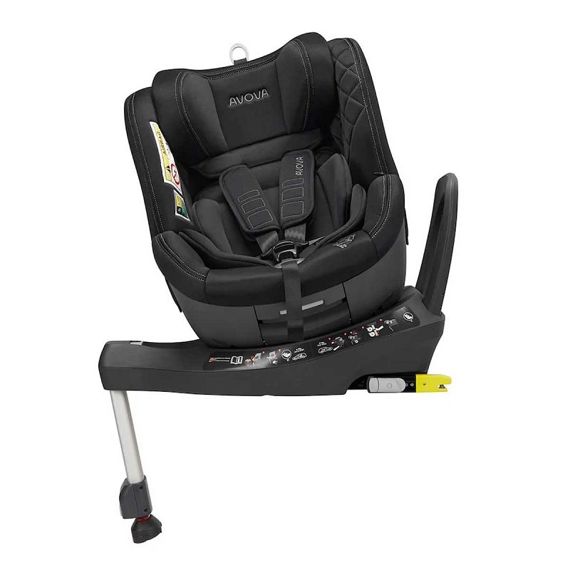 Dječja autosjedalica AVOVA Sperber-Fix 61 [61-105 cm] Pearl Black 2