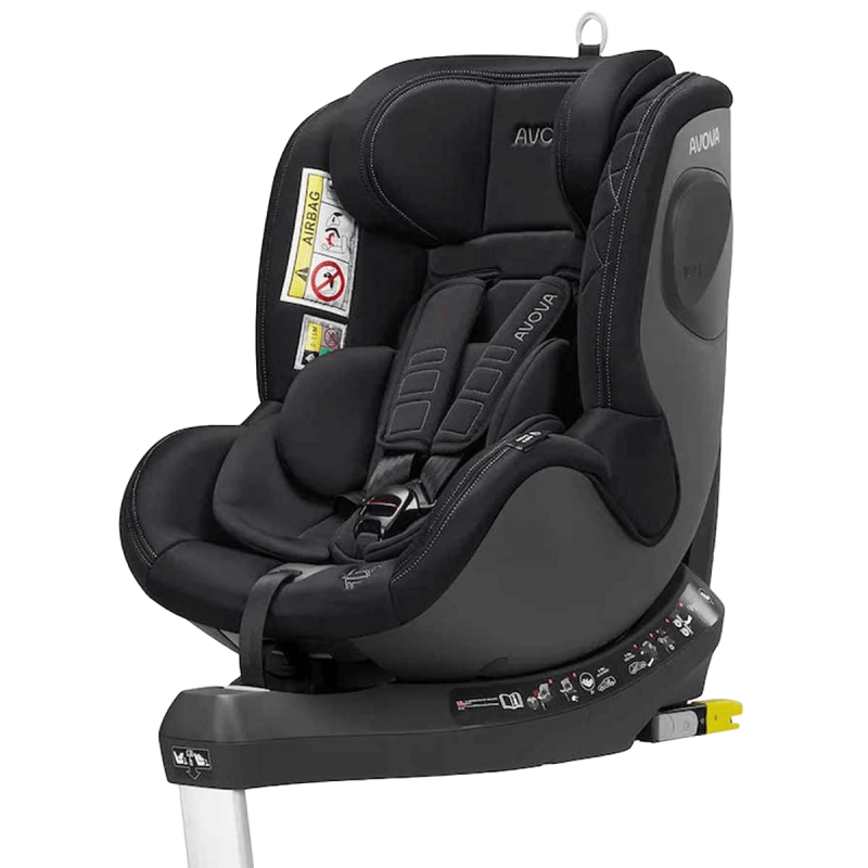 Dječja autosjedalica AVOVA Sperber-Fix 61 [61-105 cm] Pearl Black