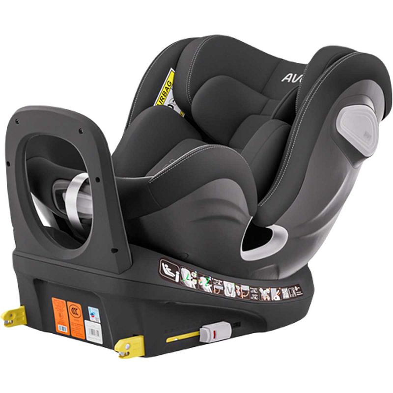 Dječja autosjedalica Avova Swan Fix i-Size [40-125 cm] Pearl Black 2
