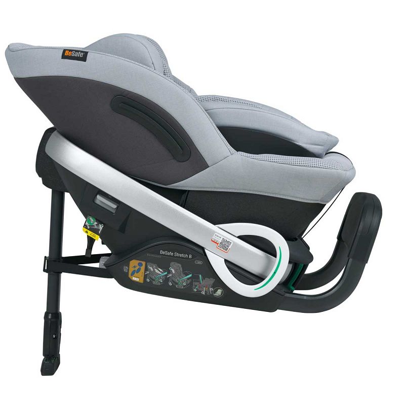 Dječja autosjedalica BeSafe Stretch B [40-125 cm] Peak mesh siva 3