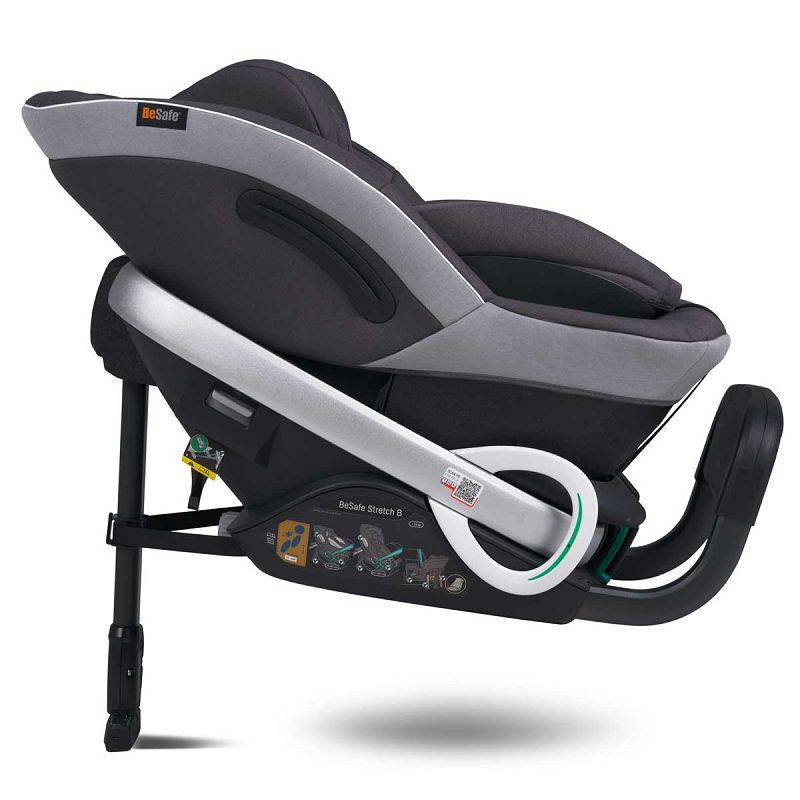 Dječja autosjedalica BeSafe Stretch B [40-125 cm] Peak mesh siva 5