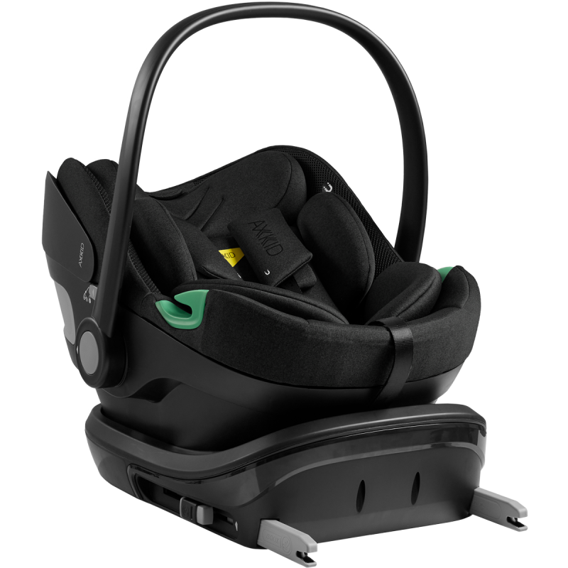 Dječja autosjedalica AXKID GoKid [40–87 cm] Coastal Storm Black + Isofix baza