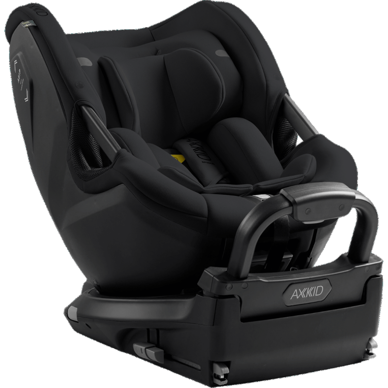 Dječja autosjedalica AXKID Spinkid 2 [40–105 cm] Coastal Storm Black