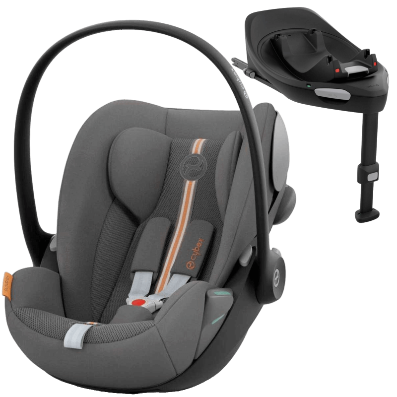 Dječja autosjedalica Cybex Cloud G Plus i-Size [40-87 cm] lava grey, mid grey + baza