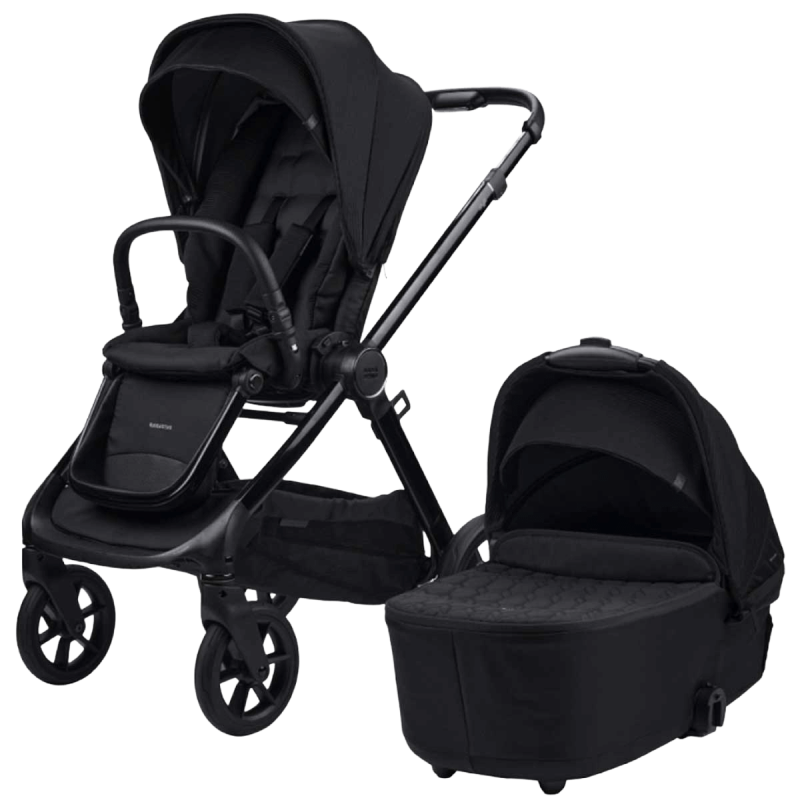 Dječja kolica 2u1 BabaBing Raffi 2.0 [Gloss Black]