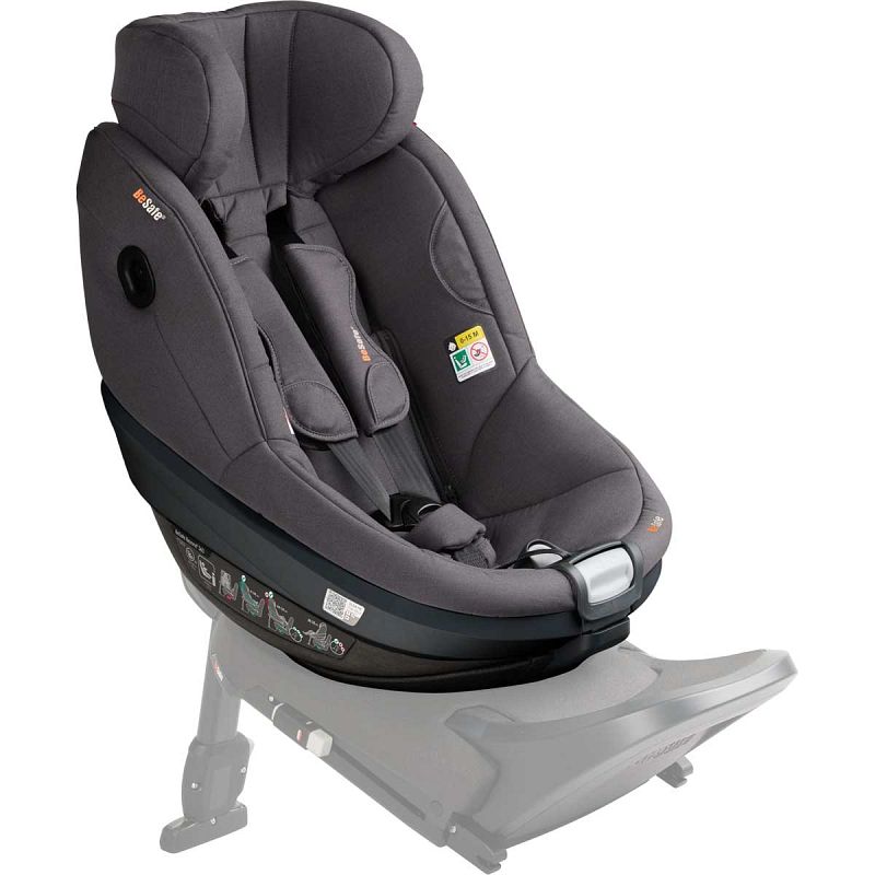 Dječja autosjedalica BeSafe Beyond²  360 [61-125 cm] Dark Grey Melange + baza 3