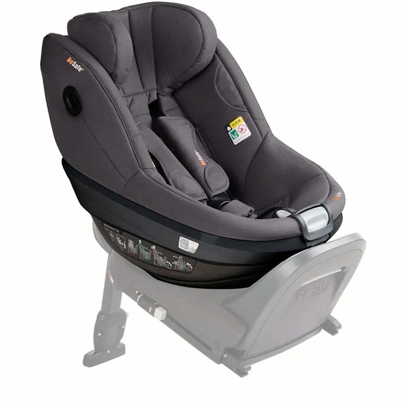 Dječja autosjedalica BeSafe Beyond²  360 [61-125 cm] Dark Grey Melange + baza 4
