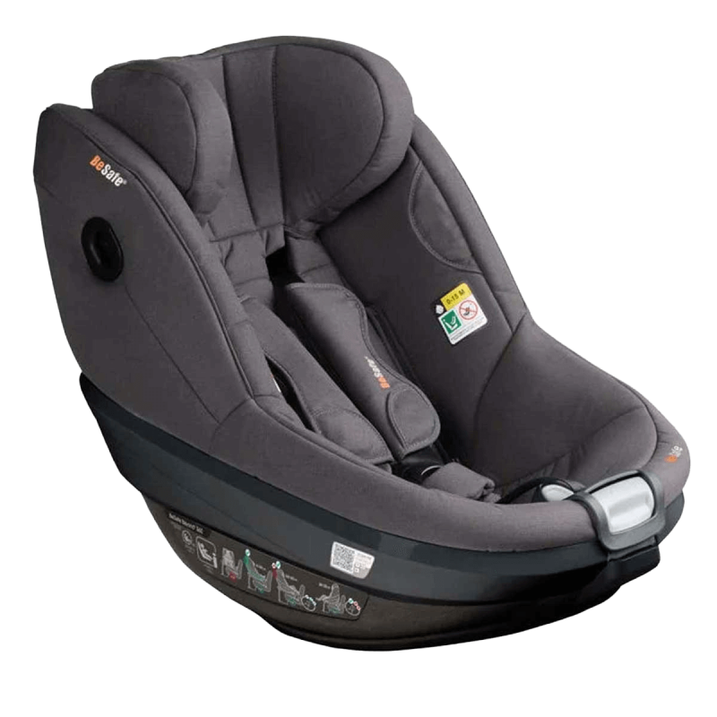 Dječja autosjedalica BeSafe Beyond² 360 [61-125 cm] Dark Grey Melange