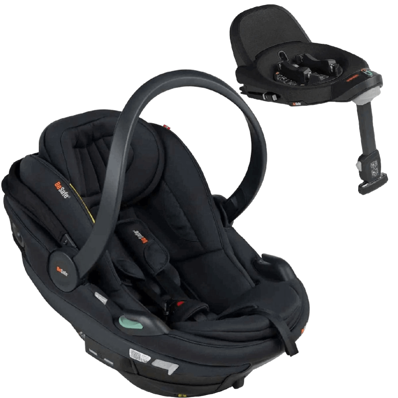 Dječja autosjedalica BeSafe Go Beyond² [40-87 cm] Black Soft Breeze + Baza