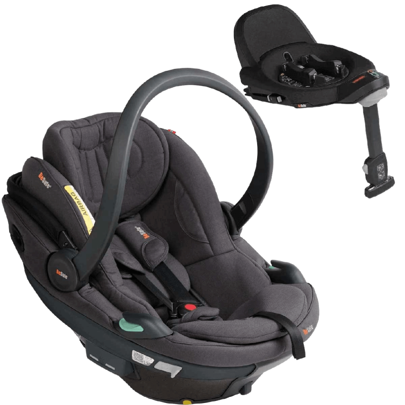 Dječja autosjedalica BeSafe Go Beyond² [40-87 cm] Dark Grey Melange + Baza