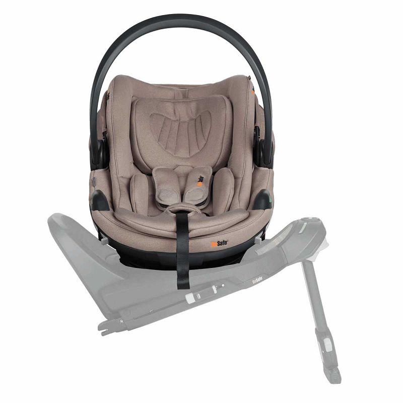 Dječja autosjedalica BeSafe Go Beyond² [40-87 cm] Dark Sand Soft Breeze + Baza 7