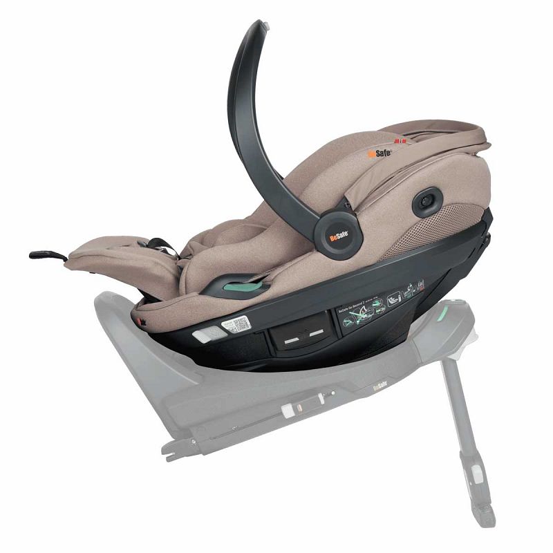 Dječja autosjedalica BeSafe Go Beyond² [40-87 cm] Dark Sand Soft Breeze + Baza 8